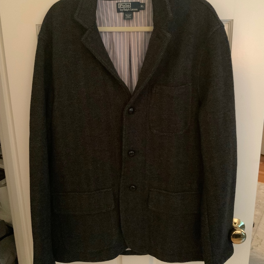 Polo by Ralph Lauren, Men’s Tweed 100% wool  Sport Coat Size XL